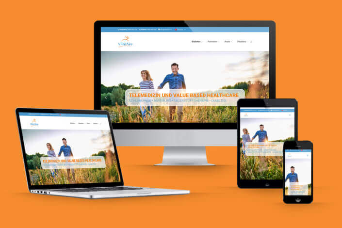 VitalAire.ch Webseite