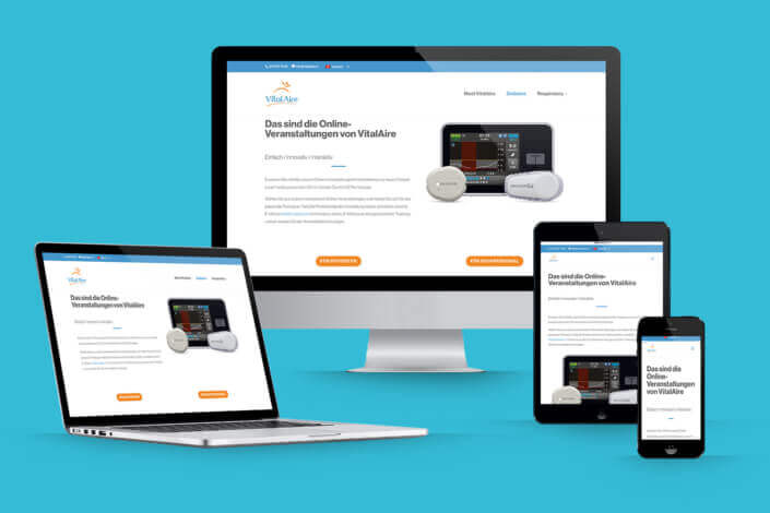 meet.VitalAire.ch Veranstaltungs-Plattform